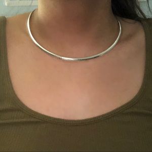 💜Silver Circle Necklace